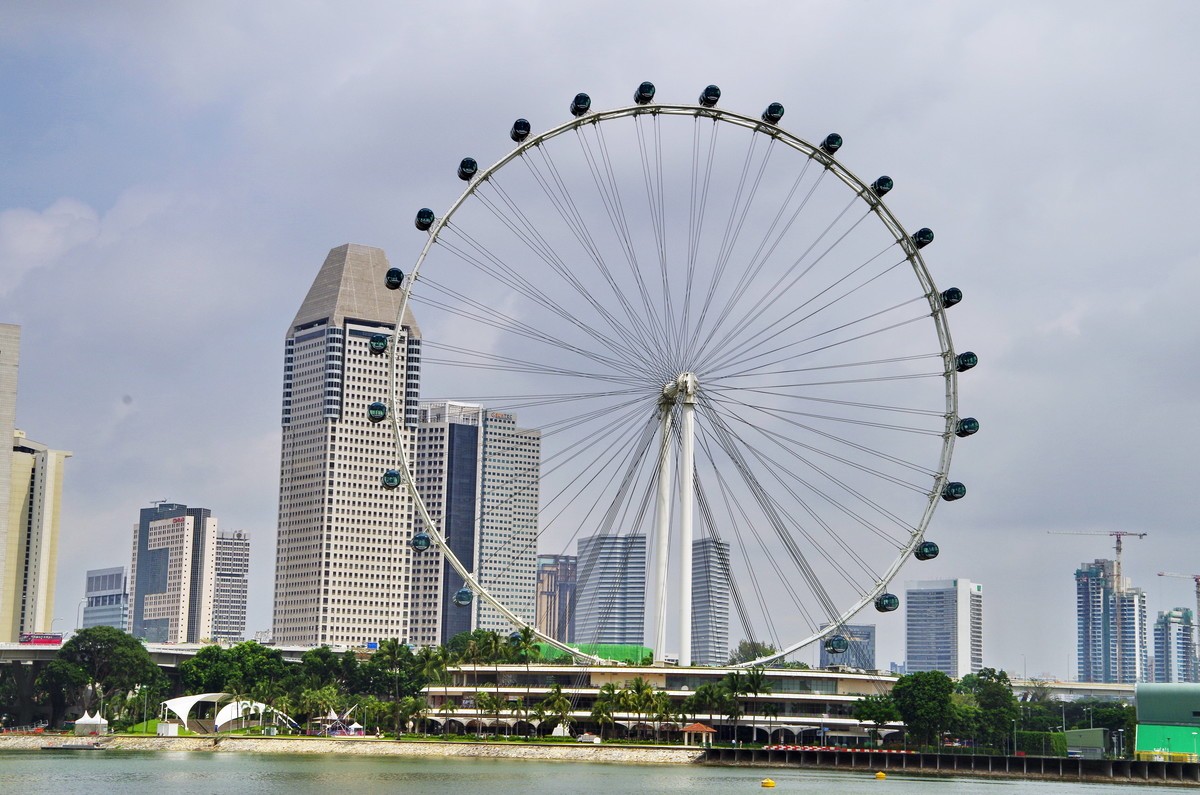 Обзорная экскурсия с колесом обозрения (Сингапур) (3,5 часа)
